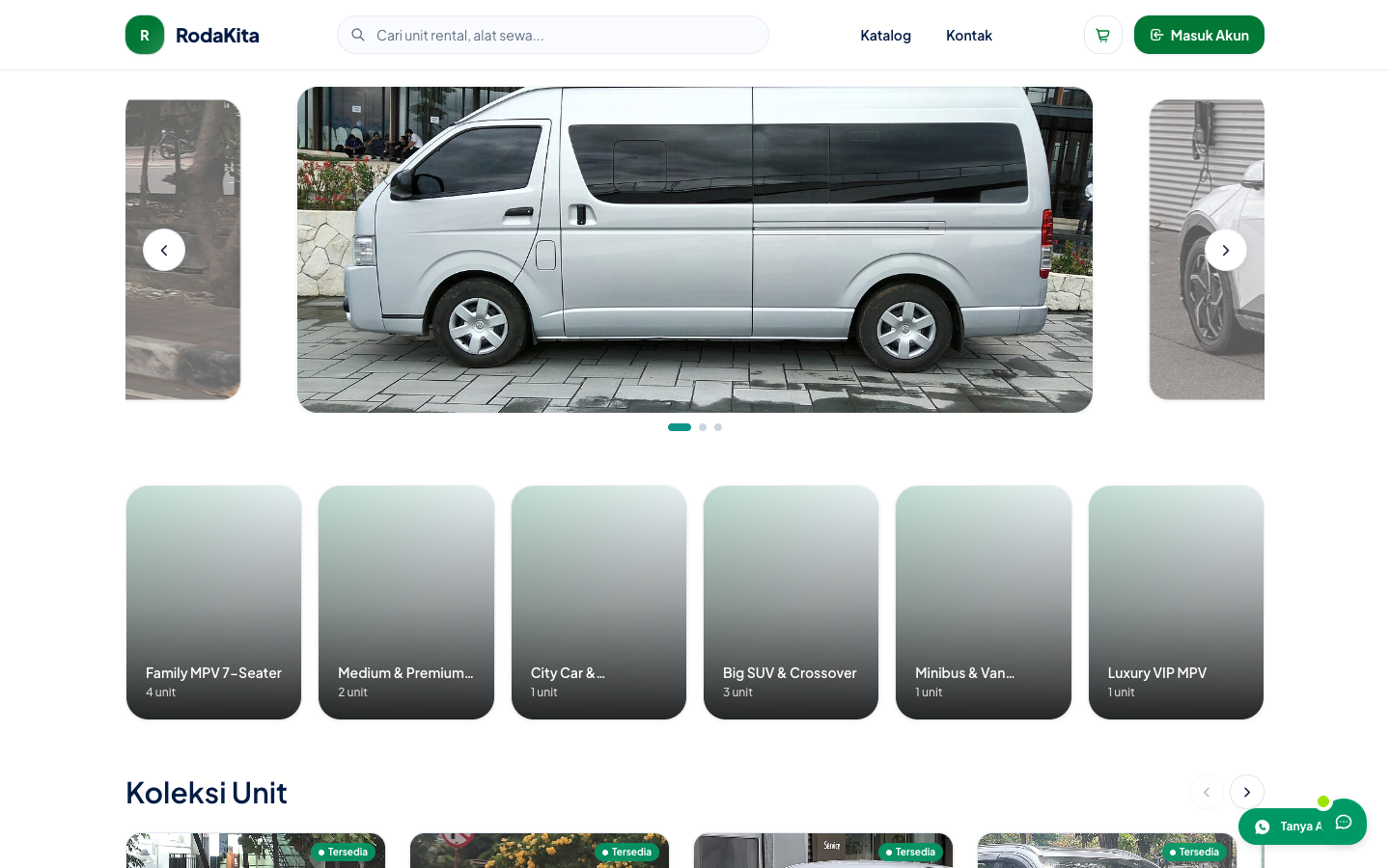 Mengatur Toko Rental Online Anda