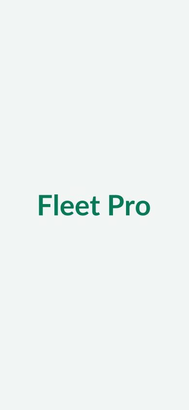 Pratinjau ponsel template Fleet Pro